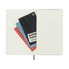 Moleskine large 18 mois agenda semainier 2025/2026 à couverture souple (ANGL) - noir 262540 - 7