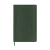 Moleskine large 18 mois agenda semainier 2025/2026 à couverture souple (ANGL) - vert myrte 262544 - 1