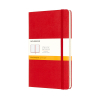 Moleskine large carnet ligné couverture rigide - rouge IMQP060R 313075 - 1
