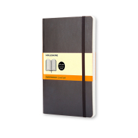 Moleskine large carnet ligné couverture souple - noir IMQP616 313074