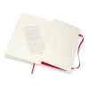 Moleskine large carnet vierge couverture souple - rouge IMQP618F2 313062 - 4