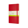 Moleskine large carnet vierge couverture souple - rouge IMQP618F2 313062 - 1