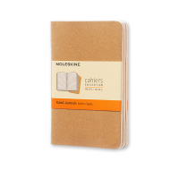 Moleskine pocket cahier ligné (3 pièces) - kraft IMQP411 313095