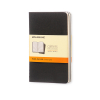 Moleskine pocket cahier ligné (3 pièces) - noir