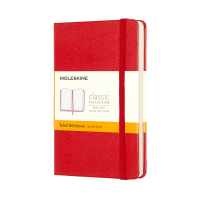 Moleskine pocket carnet ligné couverture rigide - rouge IMMM710R 313069