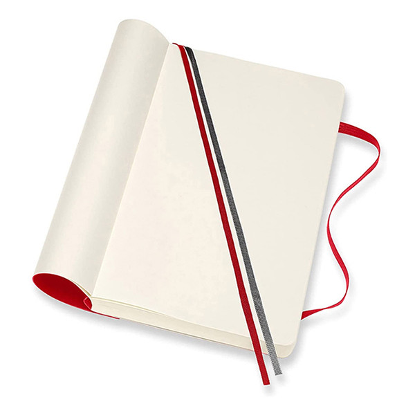 Moleskine pocket carnet vierge couverture souple - rouge IMQP613F2 313056 - 3