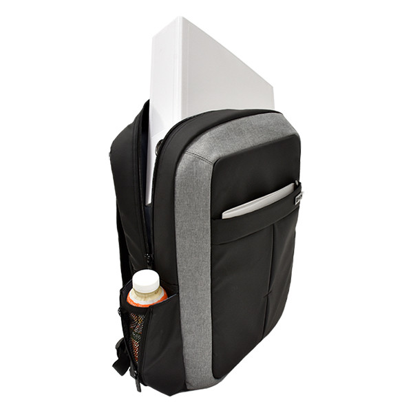 Monolith 1502 Style IT sac a dos pour ordinateur portable 17 2 pouces noir gris 123encre.be