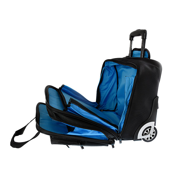 Monolith 3317 Blue Line trolley pour ordinateur portable 15,6 pouces - noir/bleu 2000003317 068516 - 4