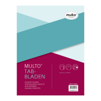 Multo Economy intercalaires colorés en carton A4 avec 5 onglets (23 trous) 3007310824 205698