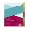 Multo Economy intercalaires colorés en carton A5 avec 5 onglets (17 trous) 3007310700 205702