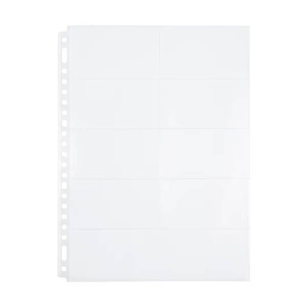 Multo pochette transparente A4 pour cartes de visite (10 pièces) 234662 - 2