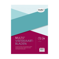 Multo pochette transparente A4 pour cartes de visite (10 pièces) 3007322370 234662