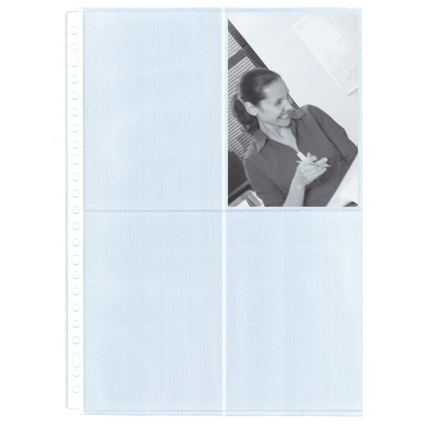 Multo pochette transparente pour photo A4 23 trous 10 x 15 cm vertical 10 pieces Multo 123encre.be