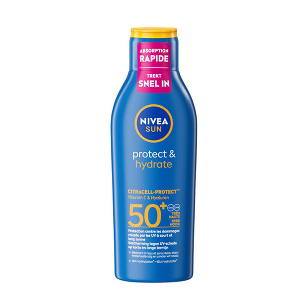 NIVEA SUN lait solaire Protect & Hydrate SPF 50+ 200 ml SNI06302 - 1
