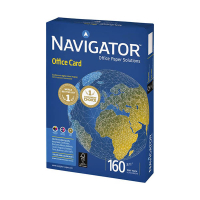 Navigator Office Card papier 1 boîte de 250 feuilles A4 - 160 g/m² 425228