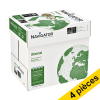 Navigator Universal Paper 4 boîtes de 2500 feuilles A4 - 80 g/m² NVdoos4 065255