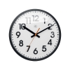NeXtime horloge murale avec cadran blanc (Ø 26 cm) - noir NX-7308ZW 219508
