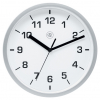 NeXtime horloge murale en plastique avec cadran blanc (Ø 20 cm) - argent NX-7321ZI 219512