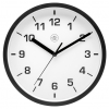 NeXtime horloge murale en plastique avec cadran blanc (Ø 20 cm) - noir NX-7321ZW 219511