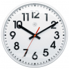 NeXtime horloge murale en plastique avec cadran blanc (Ø 26 cm) - blanc NX-7308WI 219515