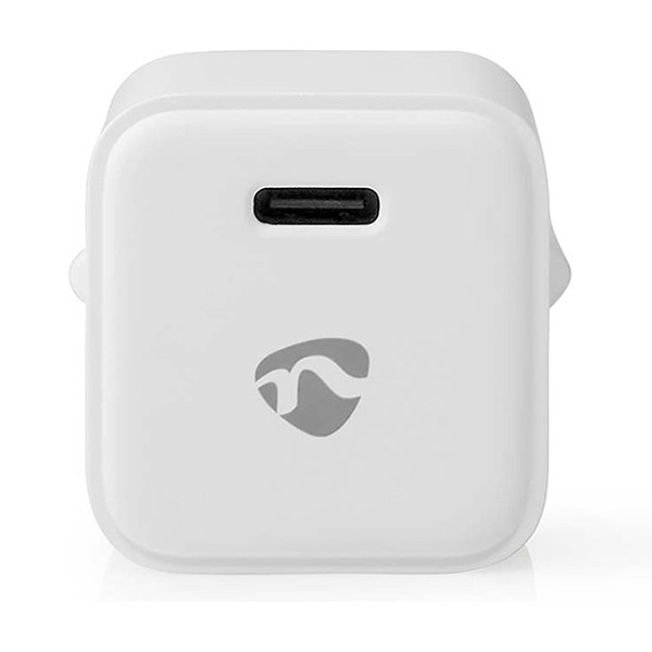 Nedis Apple chargeur USB 1 port (USB-C, 30 W, Power Delivery) - blanc WCMPD30W100WT K120300288 - 2