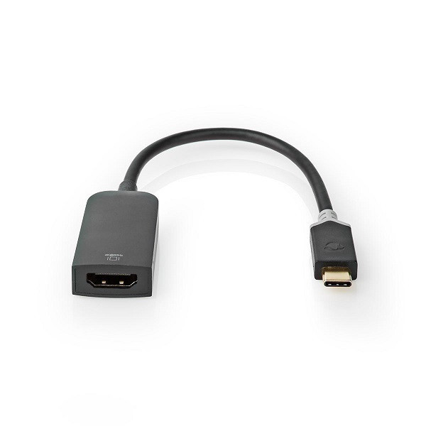 Nedis adaptateur USB-C vers HDMI (0,2 mètre) - noir K010214206 - 1