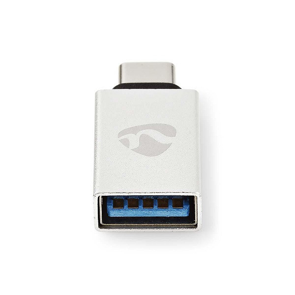 Nedis adaptateur USB-C vers USB-A - argent K010221041 - 1