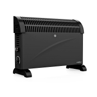 Nedis chauffage à convection (2000W, pièces jusqu'à 25 m², noir) HTCO10FBK K170101175