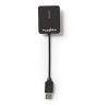 Nedis concentrateur USB 2.0 compact (4 ports) UHUBU2410BK K030200022 - 4