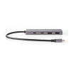 Nedis concentrateur USB (USB-C vers 2xA et 2xC) UHUBU3450AT K120200088 - 3