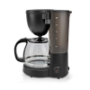 Nedis machine à café 1,25 litre - noir KACM150EBK K170108122 - 3