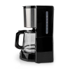 Nedis machine à café 1,5 litre - noir/argent KACM260EBK K170108125 - 3