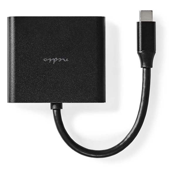Nedis station d'accueil USB-C, USB-A, HDMI (0,1 mètre) - noir K010214335 - 3