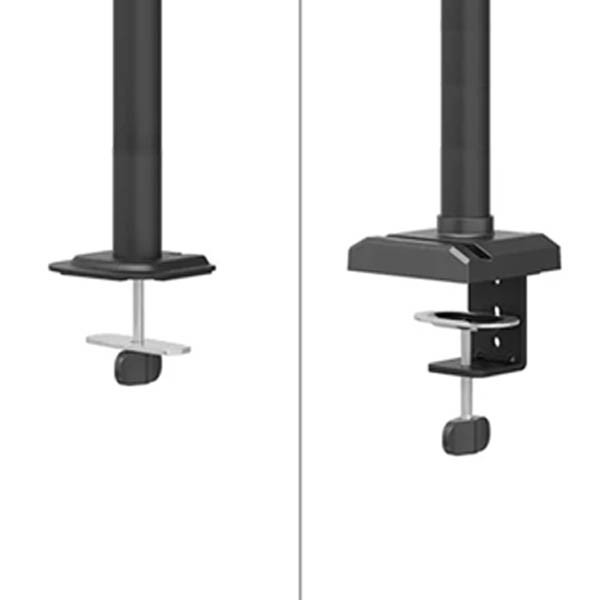Neomounts Nero Quick Fix bras d'écran pour 3 moniteurs (avec pince et passe-câble) - noir 204017 - 6
