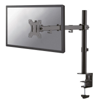 Neomounts NewStar bras d'écran pour 1 écran (avec pince et oeillet) - noir FPMA-D550BLACK 200302