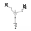 Neomounts Next Lite bras d'écran compact pour 2 moniteurs (avec pince et passe-câbles) - blanc 204014 - 9