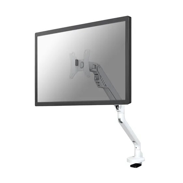 Neomounts by NewStar bras d'écran à ressort à gaz pour 1 écran (avec pince) - blanc FPMA-D750WHITE2 200336 - 1
