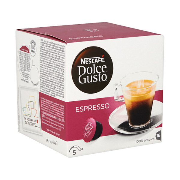 Nescafé Dolce Gusto Cappuccino, boîte de 16 capsules - Café en
