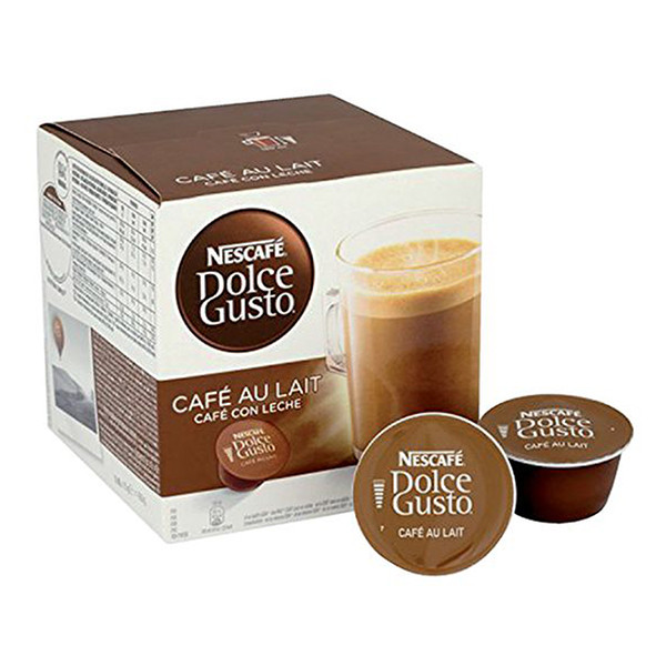 Nescafé Dolce Gusto capsules Café au Lait (16 pièces) 423313 - 2