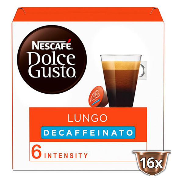 Nescafé Dolce Gusto capsules Lungo Decaffeinato (16 capsules) 423155 - 3