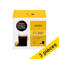 Offre : 3x Nescafe Dolce Gusto Grande capsules de café (16 pièces)