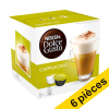 Offre : 6x Nescafé Dolce Gusto koffiecups cappuccino (16 capsules) 200269 - 1