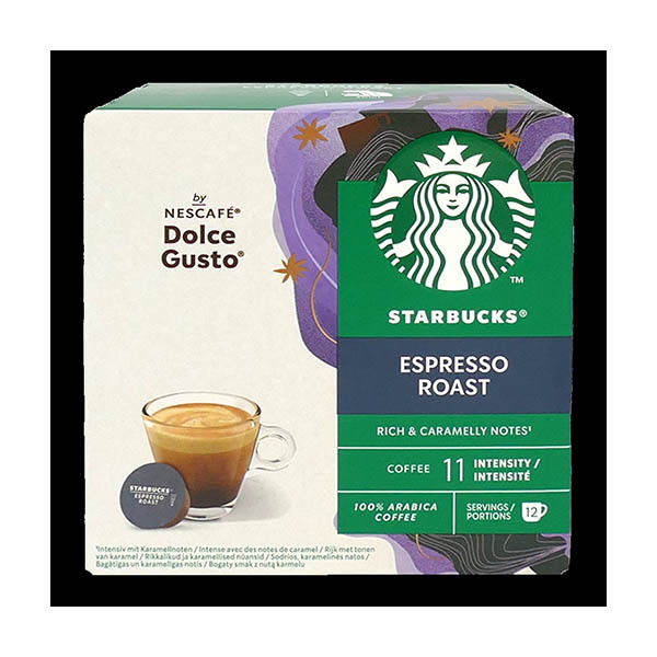 Nescafe Dolce Gusto Starbucks Espresso Roast capsules de café (12 pièces) 422981 - 1