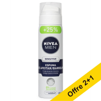 Offre : 3x Nivea Men Sensitive mousse à raser (250 ml)