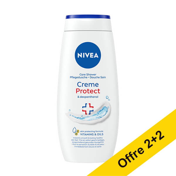 Offre : 4x Nivea Creme Protect gel douche (250 ml) SNI06287 - 1