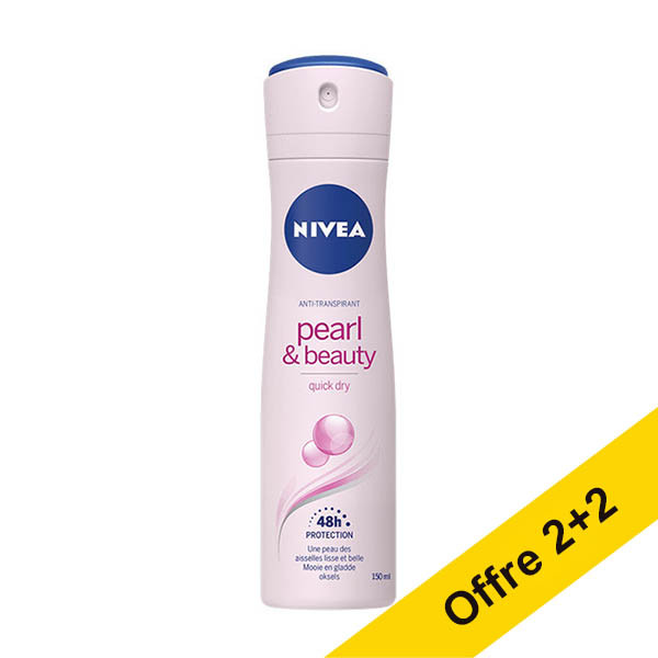 Offre : 4x Nivea Pearl & Beauty déodorant (150 ml) SNI06277 - 1