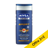 Offre : 4x Nivea Sport For Men gel douche (250 ml)