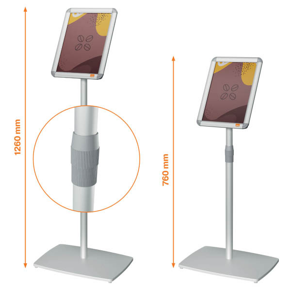 Nobo Essence cadre clic-clac en aluminium et standard A4 247380 - 3