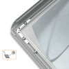 Nobo Impression Pro A4 cadre clic-clac aluminium ignifuge 243800 - 2