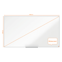 Nobo Impression Pro Widescreen tableau blanc magnétique émaillé 155 x 87 cm 1915251 247404